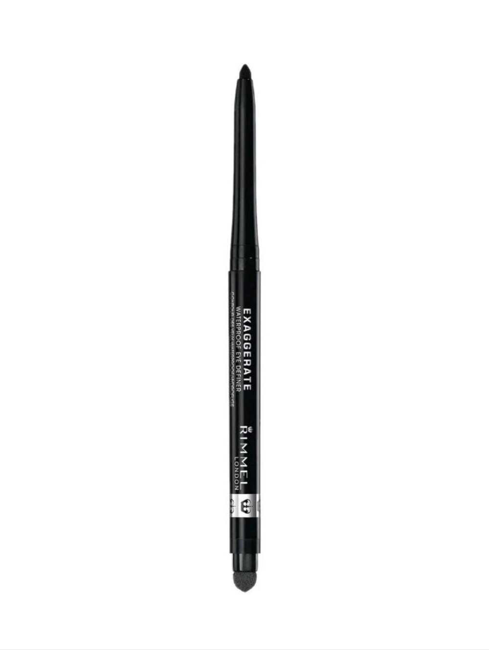Rimmel London Exaggerate Waterproof Eye Definer - Blackest Black